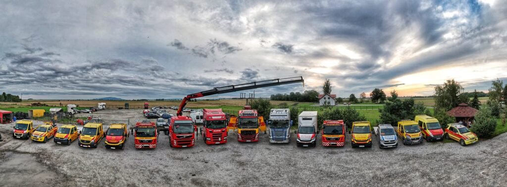 Holowanie TIR Wrocław na autostradzie – szybka i bezpieczna pomoc drogowa dla firm transportowych