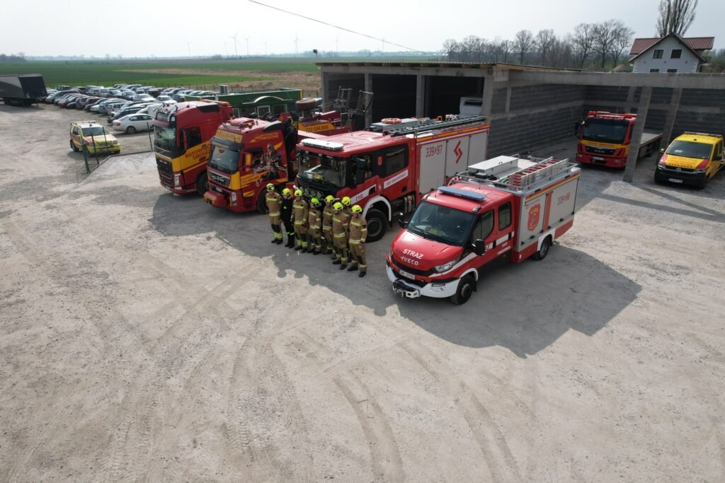 Pomoc drogowa TIR Wrocław przy pojeździe ciężarowym zatrzymanym do kontroli drogowej na trasie w okolicach Wrocławia